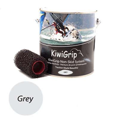 KiwiGrip KG-101-24R - KiwiGrip 4 Liter Can - Grey w4 Roller