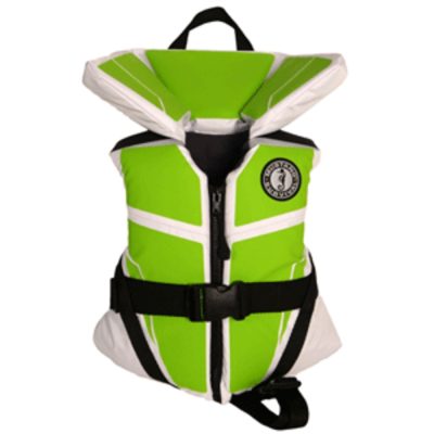 Mustang Survival MV3250 255 - Mustang Survival Lil Legends 100 Vest WhiteGreen Infant