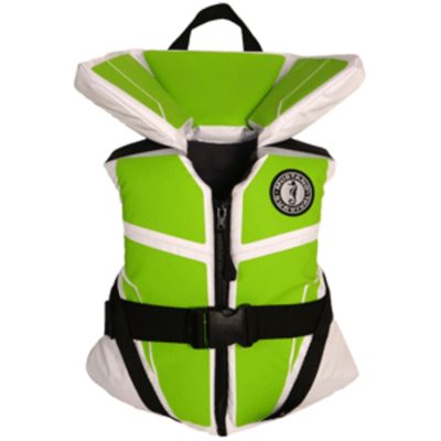 Mustang Survival MV3260 255 - Mustang Survival Lil Legends 100 Vest WhiteGreen Youth