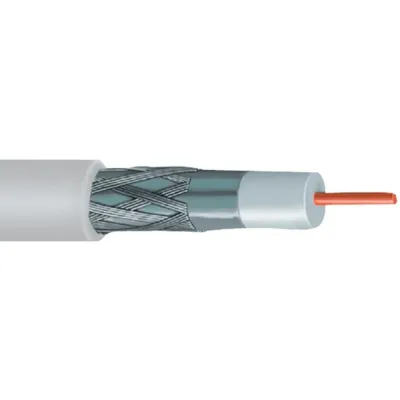 VEXTRA V621BW - Vextra V621BW 1,000ft RG6 Coaxial Cable - White