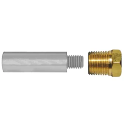 Tecnoseal CW52059 - Tecnoseal E3 Pencil Zinc wBrass Cap