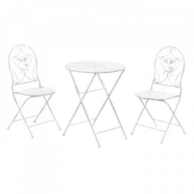 Summerfield Terrace 10018028 - White Patio Bistro Trio