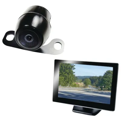 BOYO RA44513 - Boyo 5-Inch Rearview Monitor with License Plate Camera