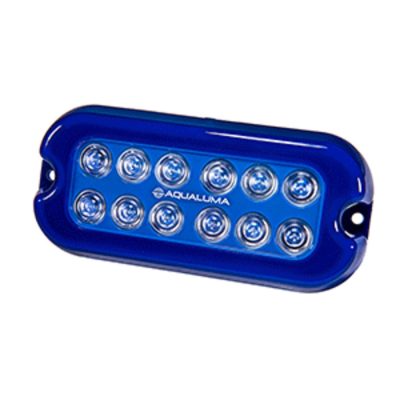 Aqualuma LED Lighting FF12B - Aqualuma Surface Mount FF12 LED Underwater Light - Blue