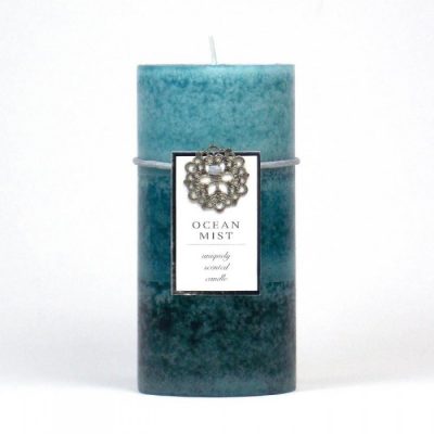 Home Locomotion 12010667 - Ocean Mist Pillar Candle 3x6