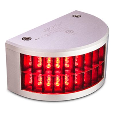 Lopolight 300-102 - Lopolight Port Sidelight - 3nm fVessels Over 164 (50M) - Red
