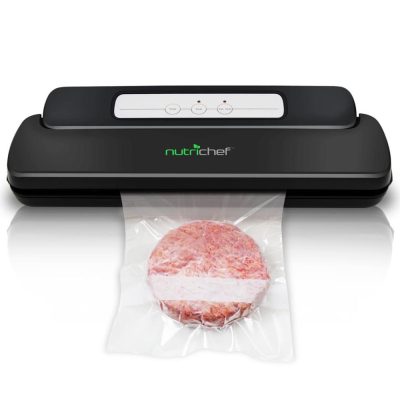 NUTRICHEF PKVS10BK - Nutrichef Automatic Vacuum Sealer - Electric Air Sealing Foo