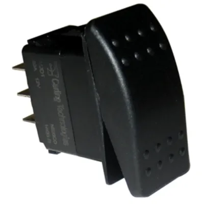 Paneltronics 001-455 - Paneltronics DPDT ONOFFON Waterproof Contura Rocker Switch -
