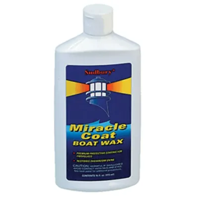 Sudbury 412CASE - Premium Miracle Coat Boat Wax - 16oz Liquid (Case of 6)