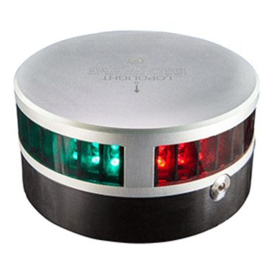 Lopolight 100-009W-22M - Lopolight Tri-Color Nav Light wWindex Mount & Anchor Light -
