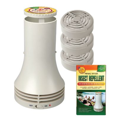 BugBand 88070 - BugBand Portable Diffuser with 3 Refill Cartridges