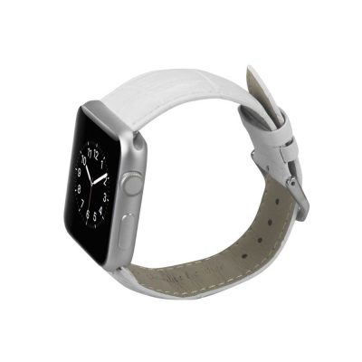 APPLE IWB-38MMWH - REIKO WATCH 38MM LEATHER IWATCH BAND STRAP WITHOUT BAND ADAP