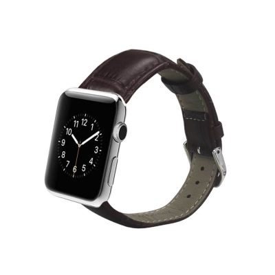APPLE IWB-42MMBR - REIKO WATCH 42MM LEATHER IWATCH BAND STRAP WITHOUT BAND ADAP