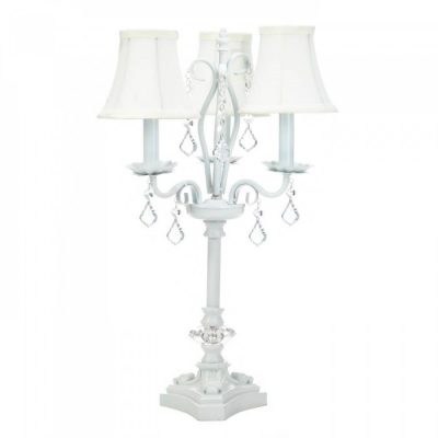 Gallery of Light 10018396 - White Chandelier Table Lamp