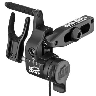 Quality Archery Designs QURL - QAD Ultra Rest Pro Series LD Black with Lock Down Technology