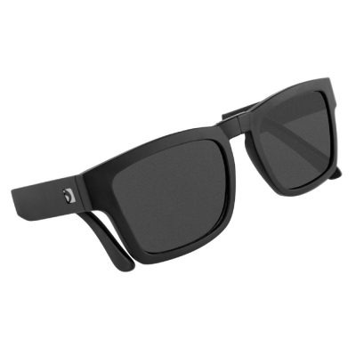 Bobster EBRX001 - Bobster Brix Folding Sunglasses Matte Blk Frame-Smoked Lens