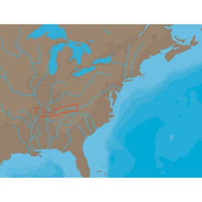 C-MAP NA-C046C-CARD - C-MAP NT+ NA-C046 - Cumberland River - C-Card