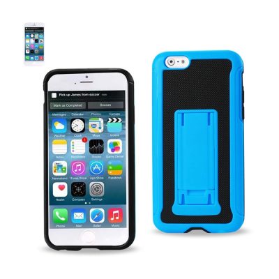 APPLE SLCPC201-IPH6SBKNV - REIKO IPHONE 6 PLUS HYBRID HEAVY DUTY CASE WITH VERTICAL KIC