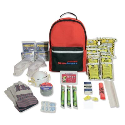 Ready America 70286 - Ready America 2 Person Hurricane Emergency Kit 3 Day Pack