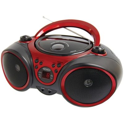 JENSEN JEN-CD-490 - JENSEN(R) CD-490 Portable Stereo CD Player with AMFM Stereo 