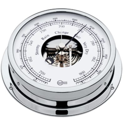 BARIGO 111CR - BARIGO Viking Series Ships Barometer - Chrome Housing - 5 Di