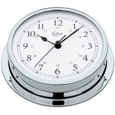 BARIGO 611CRAR - BARIGO Viking Series Quartz Ships Clock - Chrome Housing - 5