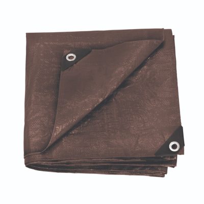 Stansport U-1216 - Stansport Rip Stop Tarp 12 Ft X 16 Ft Brown Standard Duty
