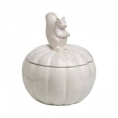 Home Locomotion 12010964 - Squirrel & Pumpkin Cookie Jar