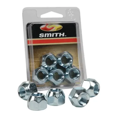 C.E. Smith 11052A - C.E. Smith Package Wheel Nuts 12 - 20 - 5 Pieces - Zinc
