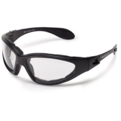 Bobster GXR001C - Bobster GXR Sunglass Black Frame AntiFog Clear Lenses