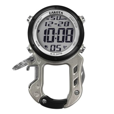 Dakota 30981 - Dakota Digital Zip Clip Bottle Opener Watch Silver