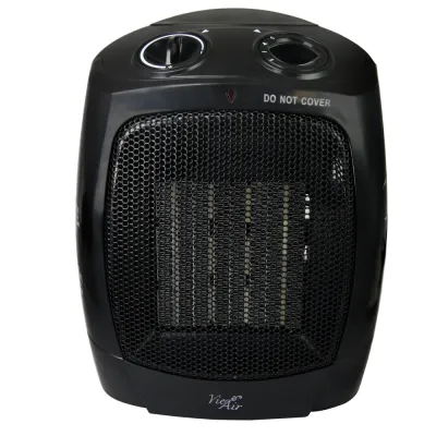 VIE AIR VA-603A - Vie Air 1500W Portable 2-Settings Office Black Ceramic Heate