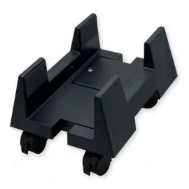 SYBAUSA SY-ACC65010 - Adjustable CPU Stand for ATX Cases with Wheels - Black