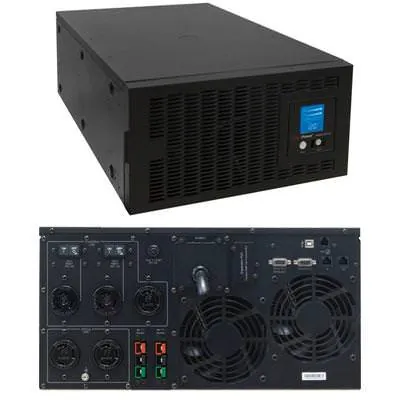 CyberPower PR6000LCDRTXL5U - 6000VA UPS SMART LINEINT SINEWAVE AVR GREEN XL RACK MOUNT