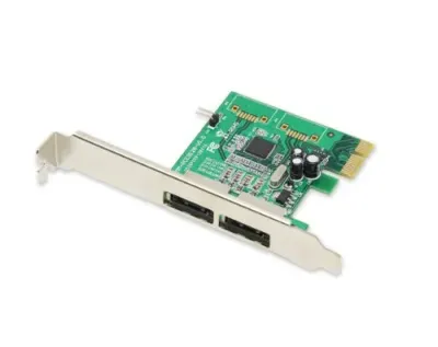 SYBAUSA SI-PEX40060 - IO CREST SI-PEX40060 2 Port eSATA 6Gbps PCIe 2.0 x1 Controll