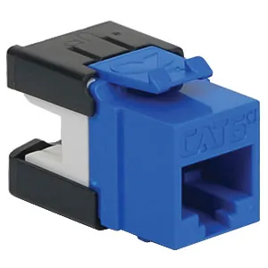 Cablesys ICC-IC1078GABL - ICC ICC-IC1078GABL Module, Cat6a, Hd, Blue