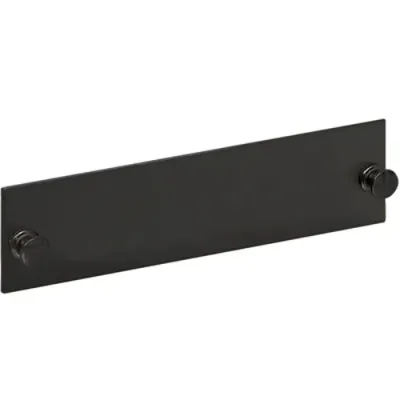 Cablesys ICC-ICFOPB00BK - ICC ICC-ICFOPB00BK Adapter Panel, Blank, Black