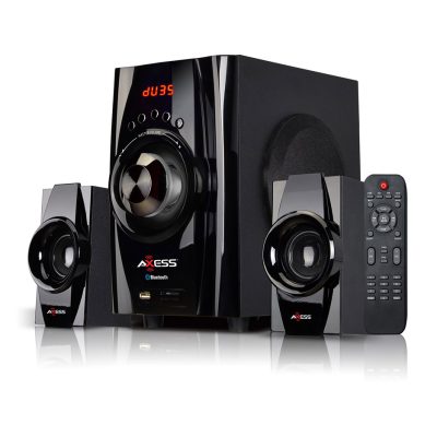 AXESS MSBT3901BK - Axess Bluetooth Mini System 2.1-channel Home Theater Speaker
