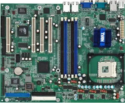 TYAN S5102G3NR - TYAN COMPUTER ATX MBD I875 GBETH VID-SATA RAID 800MHZ FSB (S