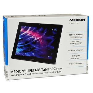 Medion MD99781 - Medion Lifetab Atom Z3735F Quad-Core 1.33GHz 2GB 32GB 10.1 T