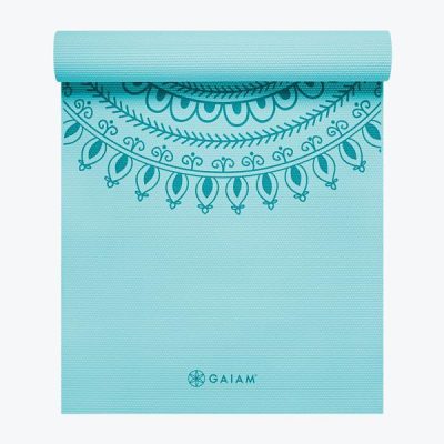 GAIAM 560527 - Gaiam Premium Marrakesh Yoga Mat 5mm Blue