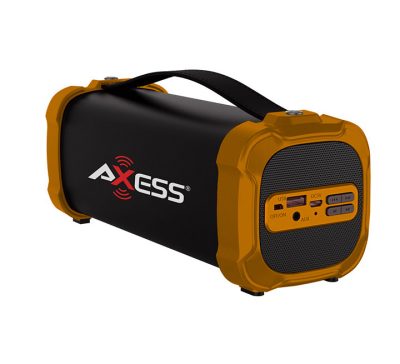 AXESS SPBT1073OR - Axess Indooroutdoor Bluetooth Media Speaker 3.5mm Line-in Ja