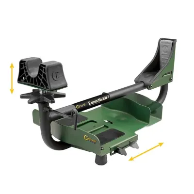 BATTERY TECHNOLOGY 820310 - Caldwell Lead Sled 3 Shooting Rest - Adjustable Stability