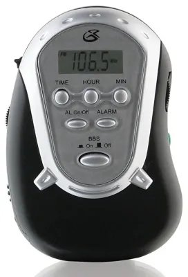 DPI RA6131 - Portable AMFM Radio with Armband for Outdoor Use