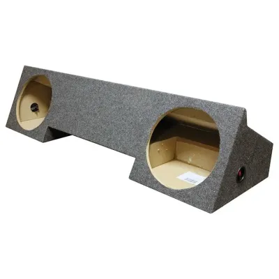 Qpower BQDODGE12 - EMPTY WOOFER BOX DODGE X-CAB 96-01; DUAL 12; (BOXED) Under s