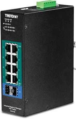 TRENDNET TI-PG102I - 10-PORT INDUSTRIAL GIGABIT L2