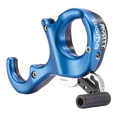 Scott Archery 8007-BL-3 - Scott Archery Sigma Release BlackBlue 3 Finger