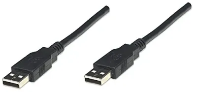 Manhattan 306089 - Manhattan(R) 306089 USB 2.0 A-Male to A-Male Cable (6ft)