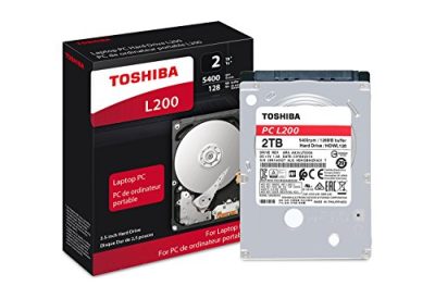 TOSHIBA HDWL120XZSTA - 2TB (9.5MM) LAPTOP PC INTERNAL HDD 5400RPM 128MB (L200),2.5I