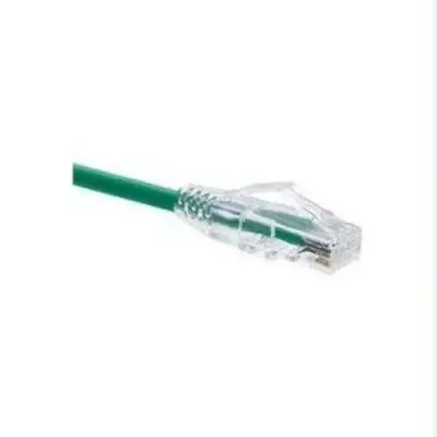Unirise 10081 - CLEARFIT 8FT Snagless CAT6 Patch Cable - Green